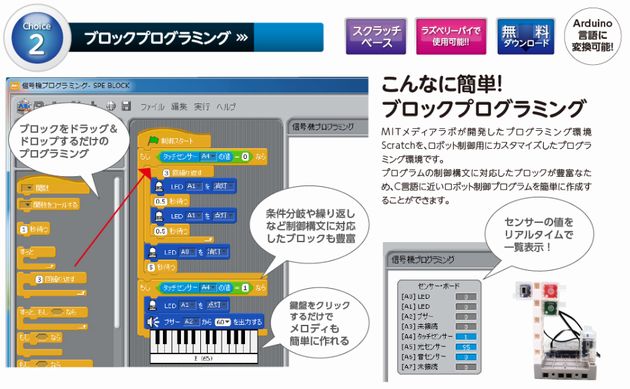 アーテックロボでプログラミング