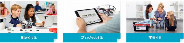 レゴのロボットでプログラミング学習