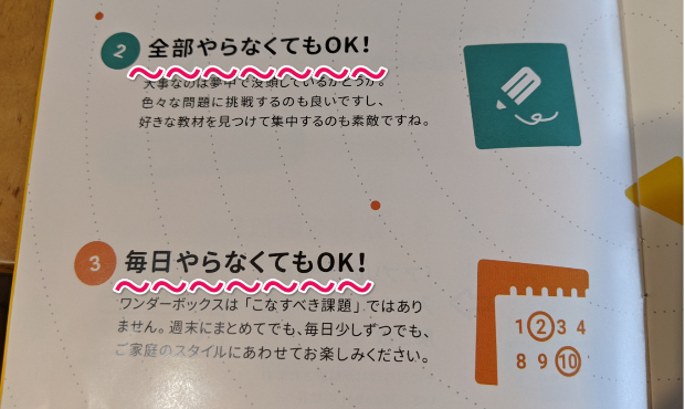 ワンダーボックスのやり方